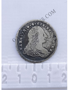 Carlos III 3 Taris ceca de Palermo del Reino de Nápoles y Sicilia
