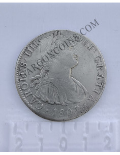 Carlos IV 8 Reales 1800 Potosí  I J