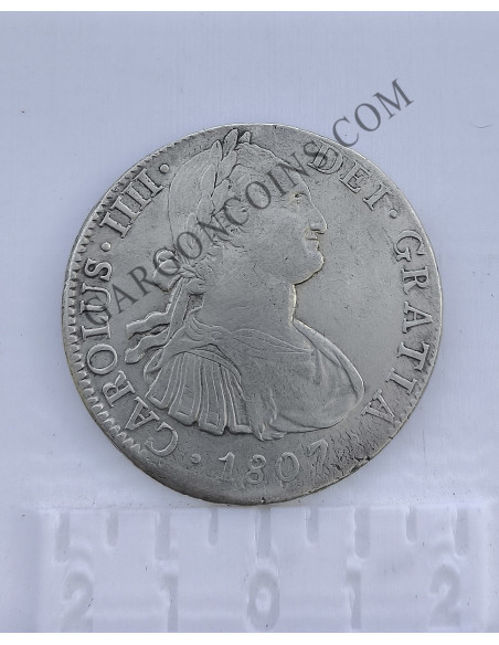 Carlos IV 8 Reales 1800 Potosí  I J