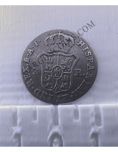 Jose Napoleón 2 reales  Madrid del 1811 en MBC