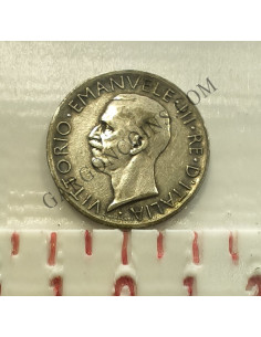Italia Vitorio Emanuele III 1 lira 1927 ceca Roma