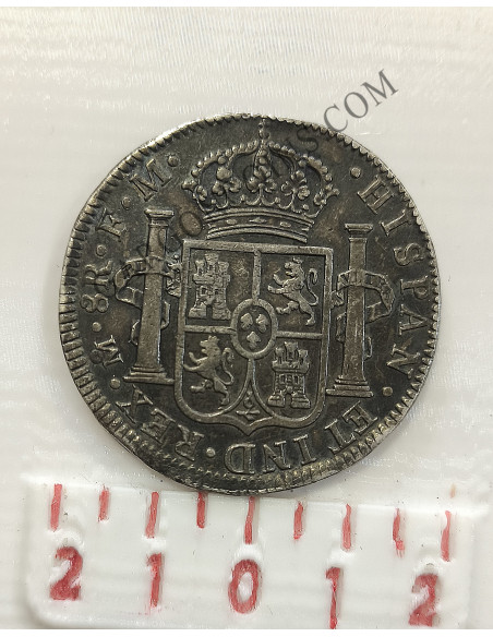 Carlos IV 8 Reales 1794 Mexico FM MBC