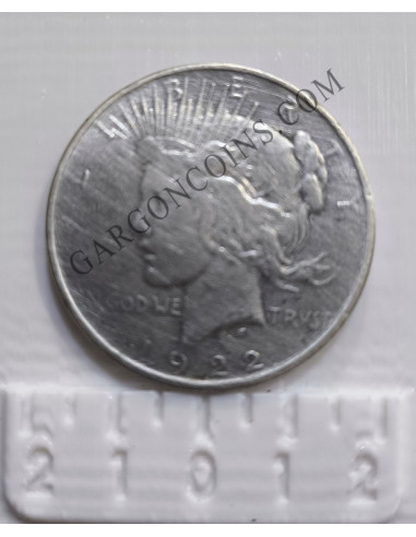 USA 1 Dolar Peace del 1922 sin ceca (Philadelphia)