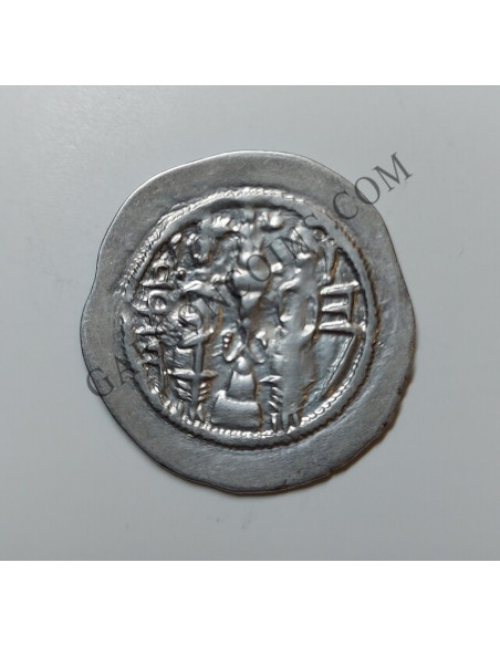 1 Dracma Imperio Sasánida siglo V a VII dC  ORMUZ  IV