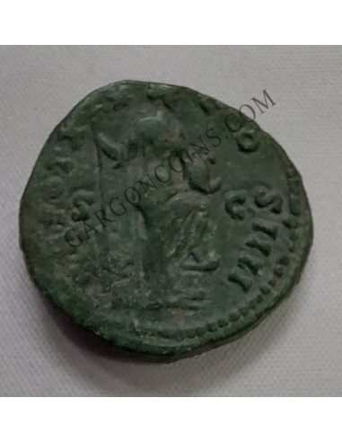 Dupondio de Emperador Antonino Pio del 157-158