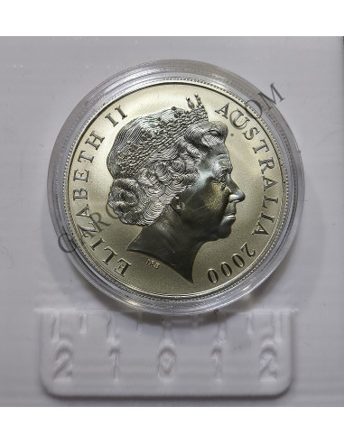 Australia  1 Dolar año 2000 Canguro onza  troy Proof