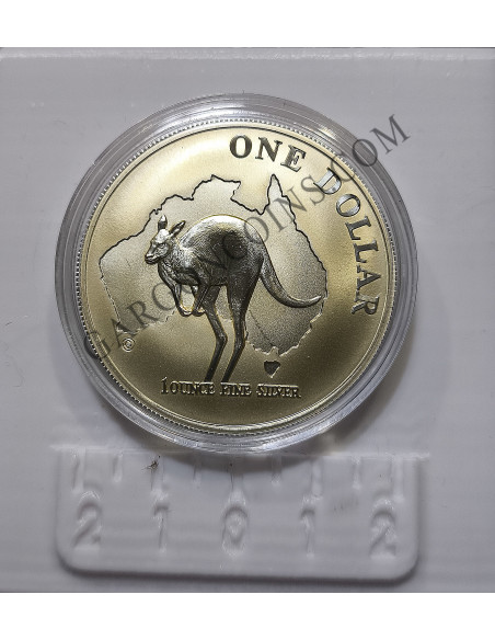 Australia  1 Dolar año 2000 Canguro onza  troy Proof