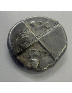 HEMIDRACMA de Cherronesos, antigua Xardia, norte de Grecia 400/350 AdC