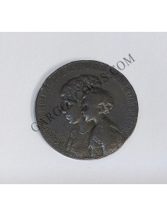 MEDALLA REGENCIA MARIA CRISTINA 1885-1902. Bronce 30 mm 11.30 gr