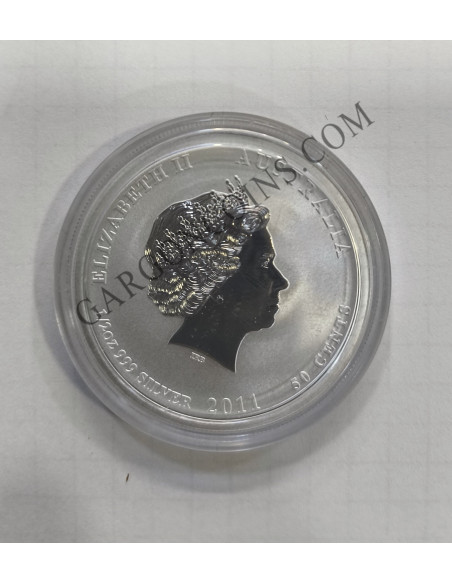 Australia ½ onza  2011 Año lunar del conejo Proof