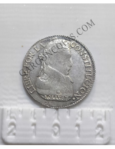 Bolivia 4 soles del1830 ceca Potosi ensayadores JJ EBC