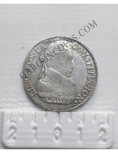 Bolivia 4 soles del1830 ceca Potosi ensayadores JJ EBC