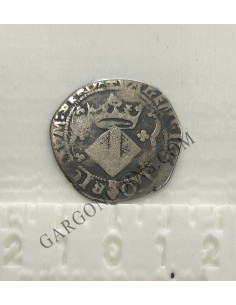 Carlos I  2 Reales ceca de Valencia Busto pequeño y escudo grande