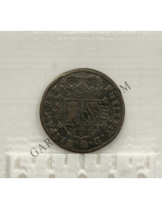 Felipe V  4 maravedis 1718 ceca de Valencia