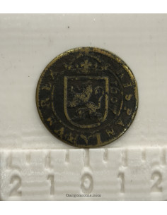 Felipe III 8 maravedis 1607 Segovia BC+