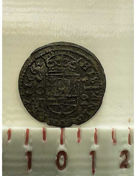 felipe IV,philippus,16,maravedis,segovia.r,1662,cobre,b,moneda,coin