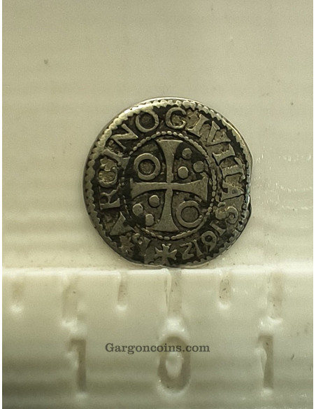 Felipe III  1/2 Croat de Barcelona del 1617 MBC