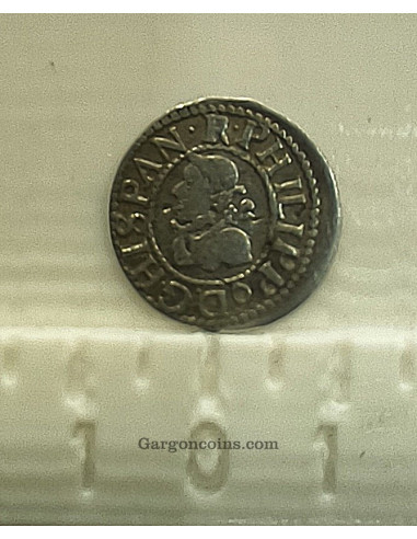 Felipe III  1/2 Croat de Barcelona del 1618 MBC