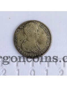 Fernando VII 4 Reales 1823 Valencia  MBC