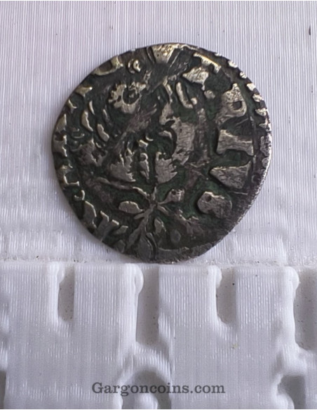 Carlos I Imperio Italia  1 Picciolo sin fecha y ceca de Messina del Reino de Sicilia