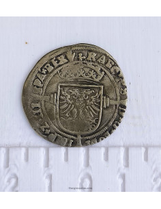 Carlos I Imperio Español de los Paises Bajos 1/2 Real ceca de Amberes