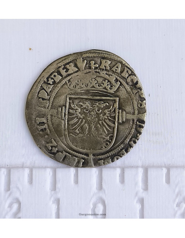Carlos I Imperio Español de los Paises Bajos 1/2 Real ceca de Amberes