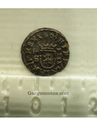 Felipe IV  4 maravedies 1663 de Sevilla MBC