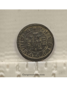 Felipe III  4  maravedis ceca de  Segovia del 1606 MBC