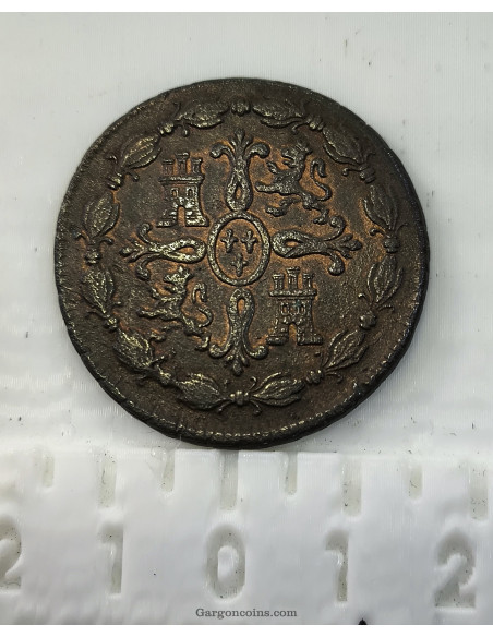 Carlos III 8 maravedis  del 1788 ceca de Segovia 