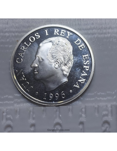 Moneda de 1000 pesetas de coleccion año 1996 Juegos Paralimpicos de Atlanta, Plata