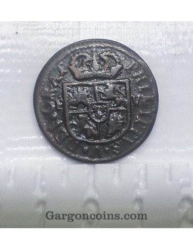 Felipe V  Seiseno  del 1709 ceca de Valencia EBC