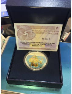Moneda de 10 €  V Centenario de la vuelta al mundo. Año 2019 RARA