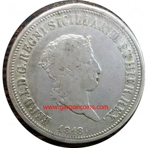 Napoles. Fernando I Rey de las 2 Sicilias.Infante de España. hijo de Carlos III